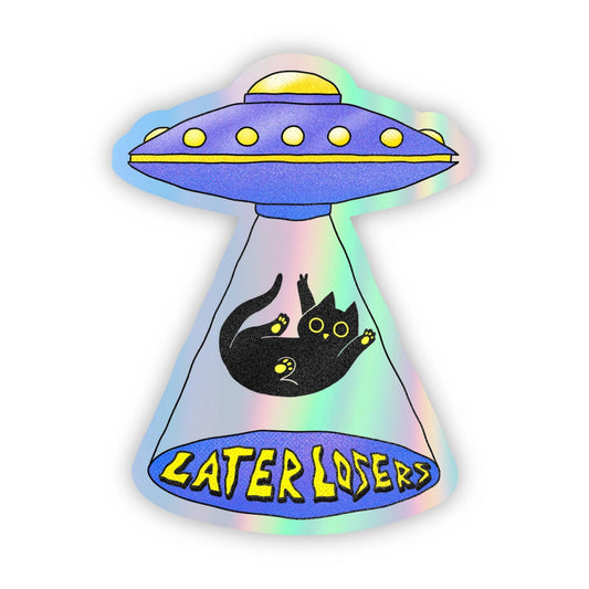 Later Losers UFO Vinyl Sticker