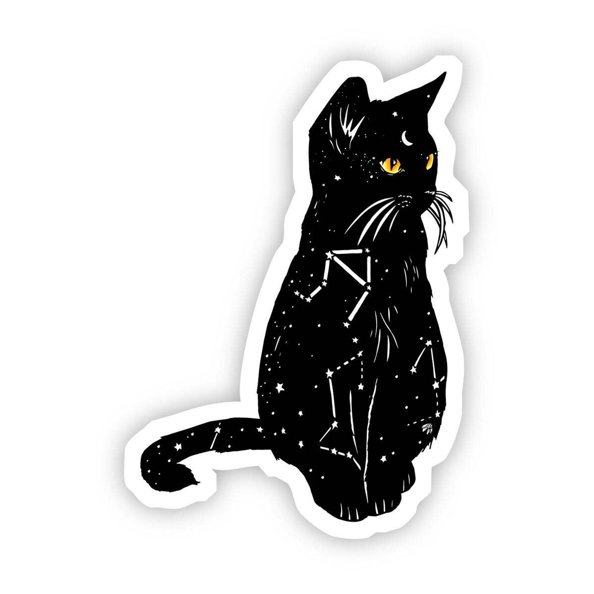 Constellation Cat Vinyl Sticker