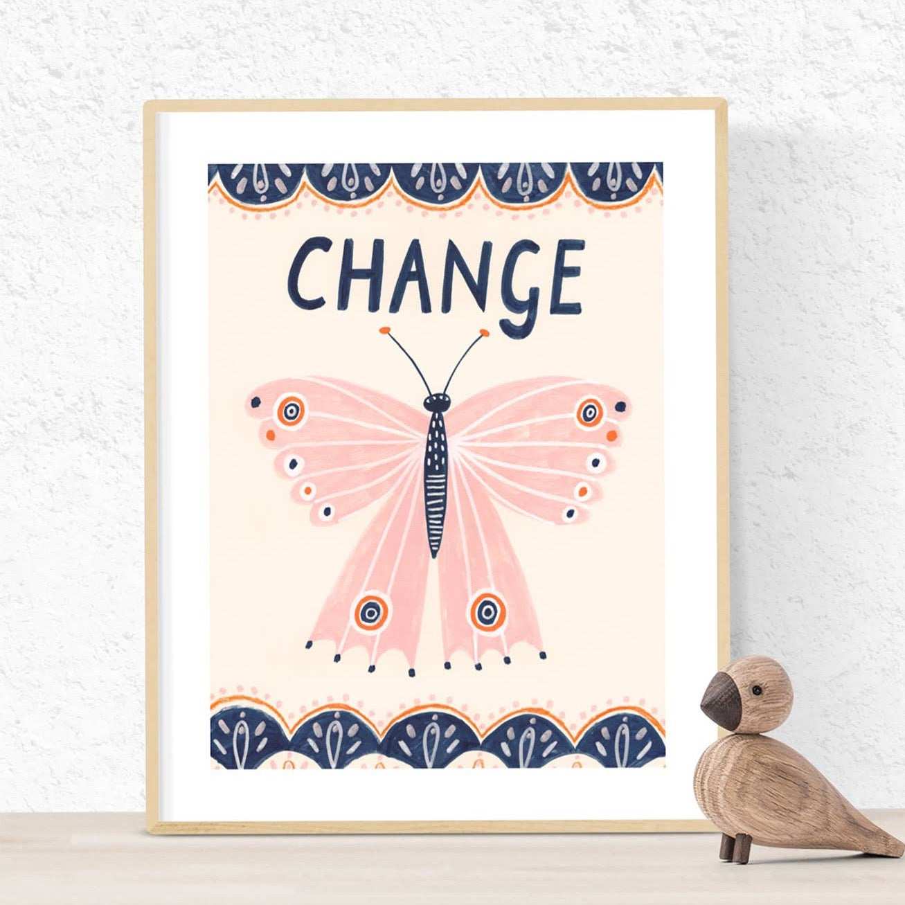 Change Butterfly Art Print