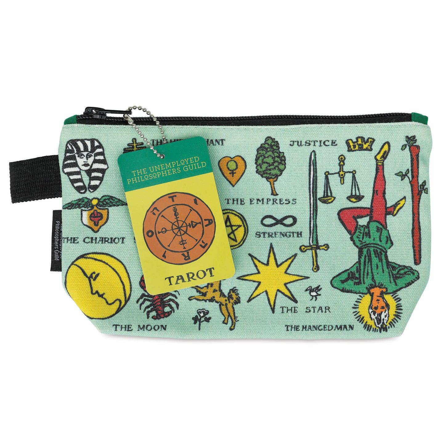 Classic Tarot Canvas Zipper Bag